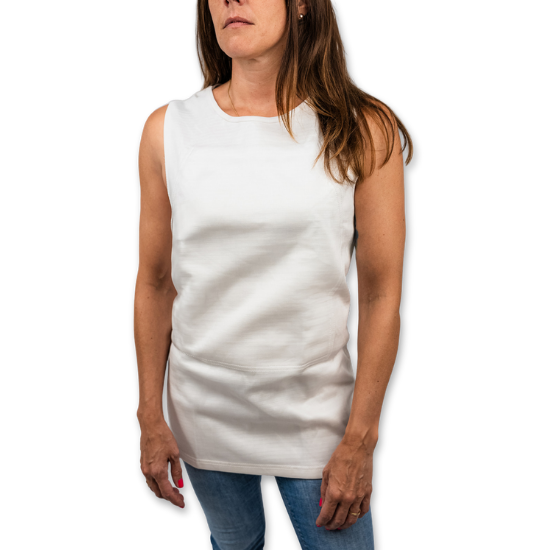 Schnittschutz Unterhemd White – Bild 4