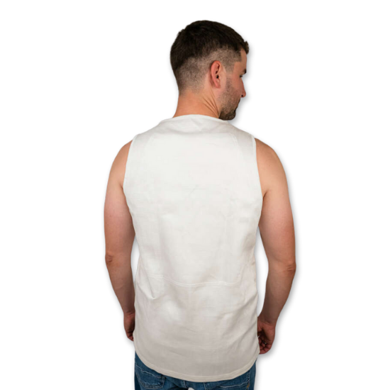 Schnittschutz Unterhemd White – Bild 3
